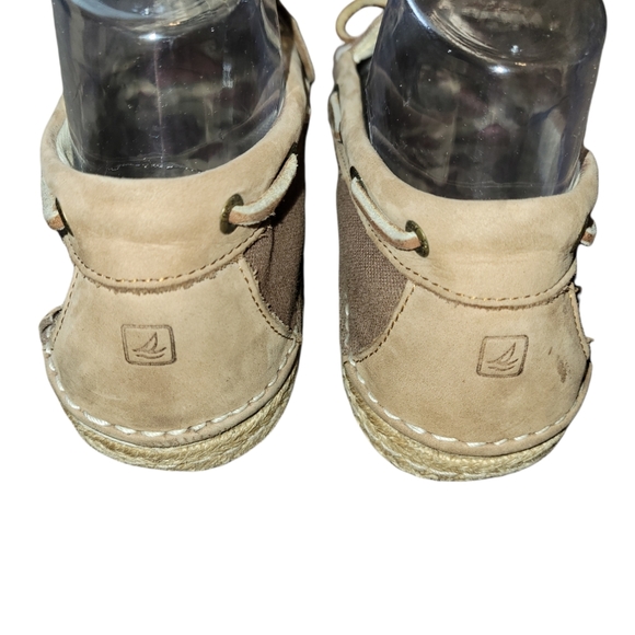 Sperry Slip On Moccasin Style Boat Deck Shoes sz 8.5 - Picture 4 of 8
